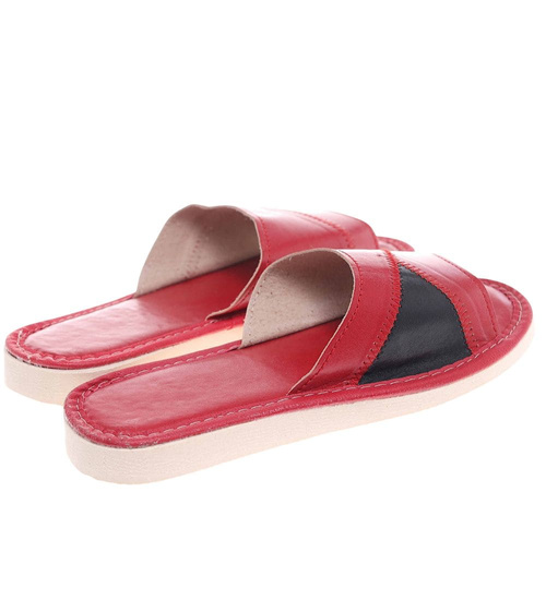 Bordowe klapki domowe /G13-1 10936 S195/