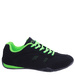 Zamszowe czarno zielone buty sportowe /A8-3 14732 S242/