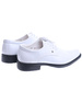 Białe męskie pantofle półbuty /D3-1 13770  T139/