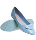 Niebieskie baleriny damskie /B4-2 8250 S099/