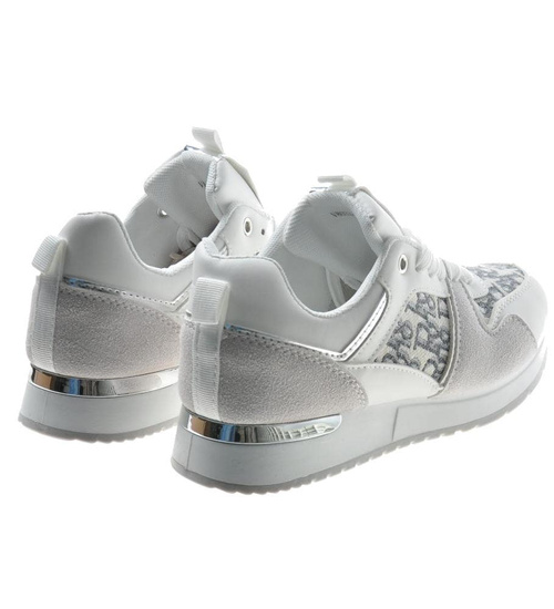 Białe damskie buty sportowe /D7-2 8000 S518/