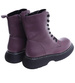 Fioletowe botki trapery na platformie /G12-3 18082 T235/