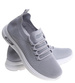 Wsuwane szare buty sportowe męskie /C1-1 17755 GF285/