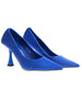 Niebieskie czółenka szpilki z dżetami /A3-3 17209 G121/