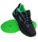 Czarno zielone męskie buty sportowe /C6-3 13424 T346/