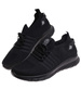 Wkładane czarne męskie buty sportowe Duże rozmiary /G8-1 17958 S374/