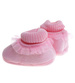 Różowe pluszowe kapcie dla niemowląt /H2 17568 MX2-5/