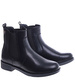 Czarne damskie botki sztyblety /G8-2 14914 S630/