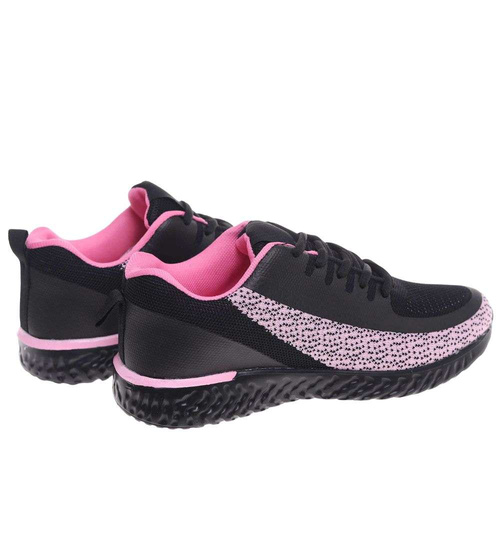 Wygodne sznurowane buty sportowe damskie /C5-3 18653 T255/