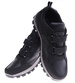Czarne męskie buty trekkingowe na rzepy /B6-3 16981 T388/