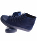 Wysokie granatowe trampki damskie /H2 16721 G9-84/