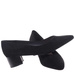 Czarne czółenka na niskim obcasie Pointy Toe /F5-3 18807 T381/