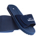 Męskie granatowe klapki na rzep Yalli /E8-1 13658 T194/