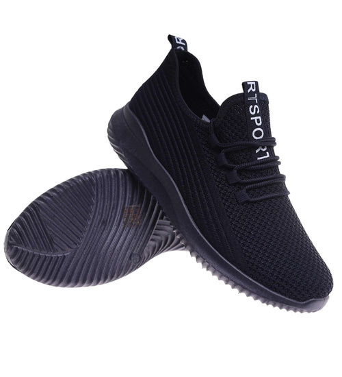 Granatowe męskie sneakersy buty sportowe /G13-1 18000 T285 +H2/