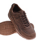 Sznurowane męskie buty sportowe sneakersy Brązowe /B5-1 17246 T483/