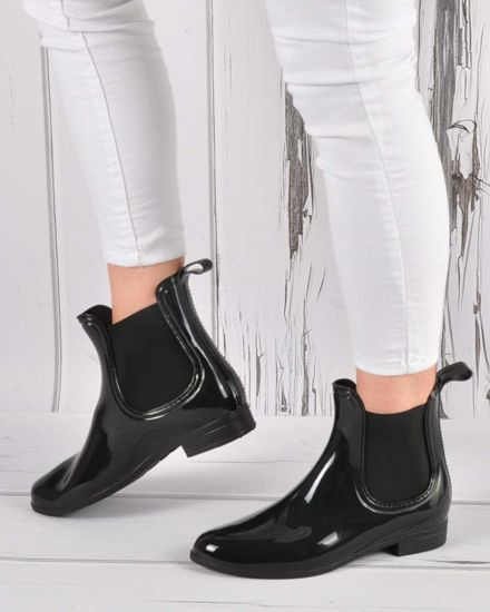 Klasyczne czarne kalosze gumowce sztyblety /B2-1 3429 T397/ Klasyczne czarne kalosze gumowce sztyblety /B2-1 3429 T397/