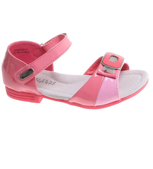 Sandały dziewczęce Obuwie na lato Melon /G12-2 12024 T192/