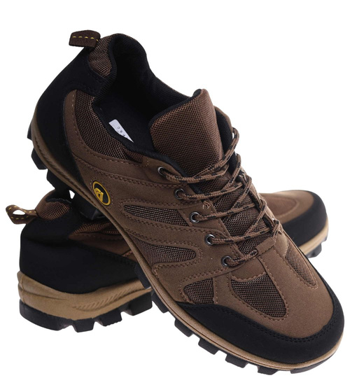 Męskie buty trekkingowe Duże rozmiary /G12-1 18105 T436/
