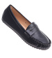 Wsuwane czarne baleriny lordsy /H2 18470 W7-38/