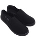 Wsuwane czarne trampki slip on /A1-3 18793 S174/