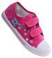 Dziewczęce różowe tenisówki na rzepy /F10-2 18037 T186/