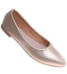 Złote baleriny damskie gładkie /i6-1 18625 W55/
