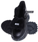Czarne ocieplane trampki sneakersy na koturnie /G12-3 15392 T538/