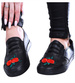 Wsuwane czarne trampki slip on /F7-2 13973 S178/
