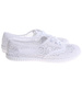 Tenisówki damskie białe ażurowe wiązane /D1-2 17824 T234/