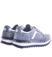 Damskie trampki sneakersy srebrne /E6-1 12549 T285/