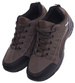 Sznurowane męskie buty trekkingowe Brązowe /E8-1 18168 S393/