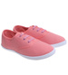 Różowe wsuwane tenisówki dziewczęce /C7-1 18056 T075/