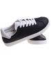 Czarne damskie trampki tenisówki /D8-2 17199 G221/