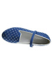 Niebieskie balerinki dziewczęce z paseczkiem /G9-3 4434 S077