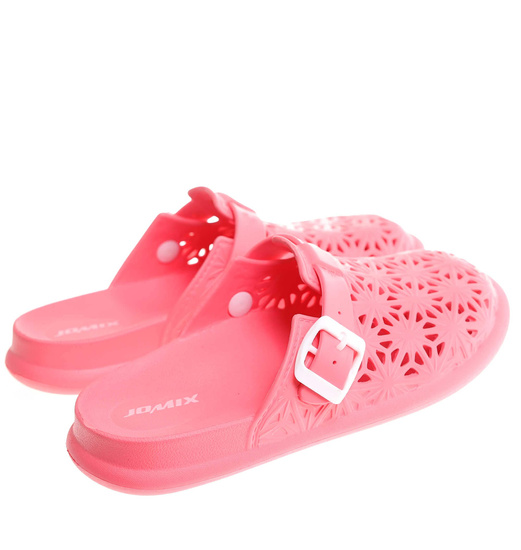 Klapki damskie Ażurowe buty na plażę Arbuzowe /H2 17854 G008/