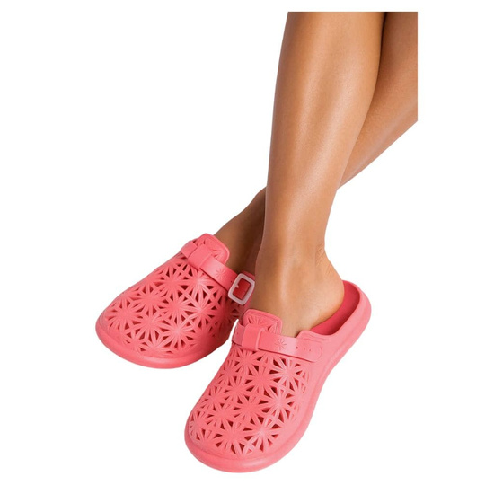 Klapki damskie Ażurowe buty na plażę Arbuzowe /H2 17854 G008/