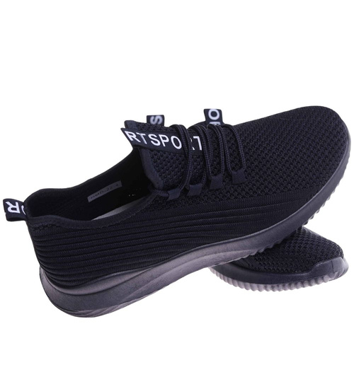 Granatowe męskie sneakersy buty sportowe /G13-1 18000 T285 +H2/