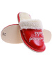 Czerwone ocieplane kapcie na Dzień Babci /F8-1 7376 S197/