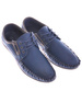 Męskie półbuty jak mokasyny Granatowe /D9-2 10404 S356/