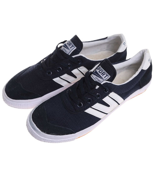 Chłopięce trampki halówki wiązane Granatowe /17972 G12-1 T9-22/