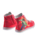 Wysokie wiosenne trampki chłopięce czerwone /A2-1 7550 S097/