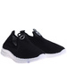 Ażurowe czarne buty sportowe damskie /C3-3 16129 T230/