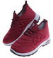 Ocieplane buty chłopięce sportowe Bordowe /B5-3 18160 T336/