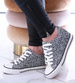 Czarne trampki sneakersy na koturnie /G11-3 13487 T231/