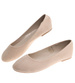 Beżowe ażurowe baleriny damskie /F9-3 17778 182/