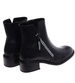 Czarne botki z wysoką cholewką /F1-3 18077 T333/