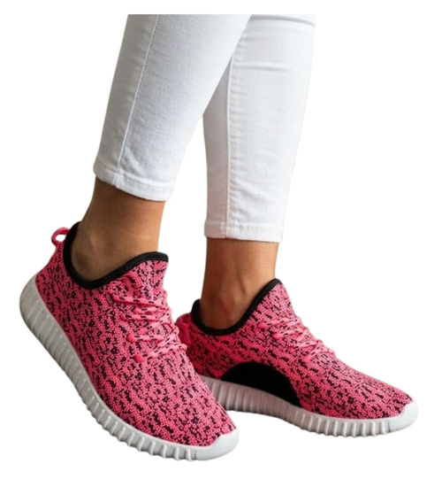 Fuksjowe wsuwane buty sportowe /C4-1 12306 T192/