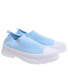 Błękitne trampki na platformie wsuwane /E1-3 18746 T7/