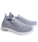Wsuwane szare buty sportowe męskie /C1-1 17755 GF285/