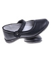 Czarne dziewczęce balerinki z paseczkiem /A6-3 14962 S089/